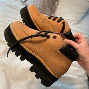 Urban Outfitters low combat boots